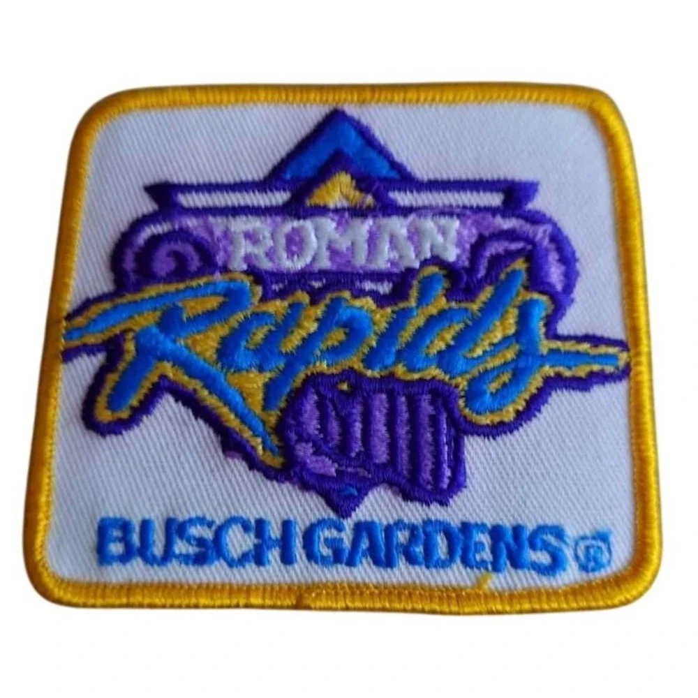 Busch Gardens Roman Rapids River Raft Ride‎ Patch